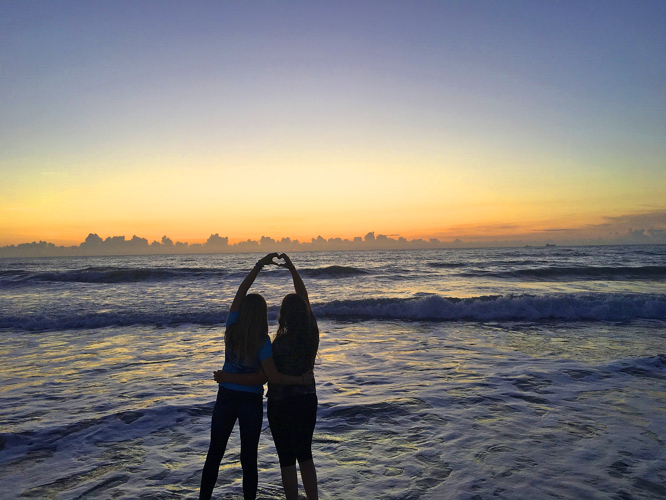 Sunrise at the beach