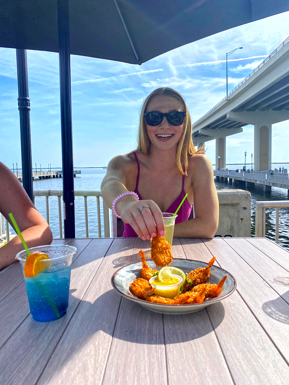 Girl eating